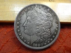 1880-O (Micro) United States Morgan Silver Dollar $1 - No Reserve - Free S&H USA