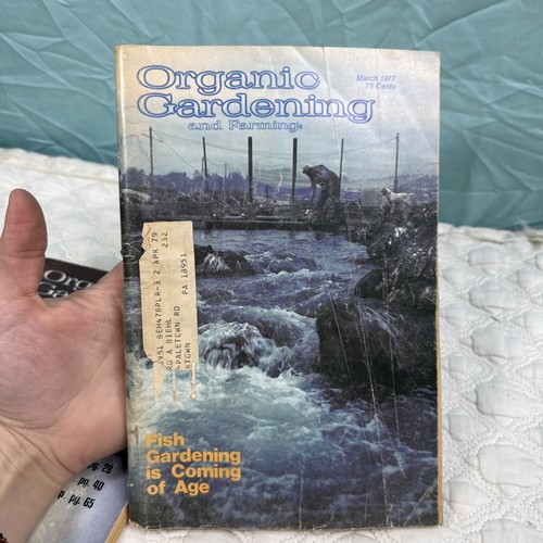 Vintage Lot of Three Organic Gardening Magazines 1974-1977 - Afbeelding 5 van 17