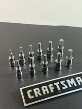Craftsman 11 Pc 38 Dr Sae Mm Hex Allen Key Bit Socket Set