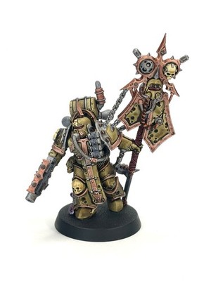 Death Guard Plague Marines Icon Bearer (1 mini, bemalt/painted)