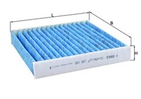 Mahle Innenraumfilter Caremetix® LAO 155 Aktivkohlefilter FüR Toyota Terios Fiat