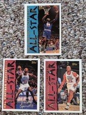 1994-95 Topps NBA All-Star Lot: Latrell Sprewell, Mitch Richmond, Horace Grant
