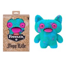 Zuru Fuggler Fugg Life Edition 9" CHUM CHUM Blue Purple Tie Dye Cat Silver Teeth