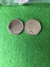 50p Coins 2022 NEW Platinum Queen From Sealed Bag