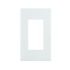 1 X Screwless Decorator Outlet Wall Plate GFCI Rocker Switch Cover 1 Gang