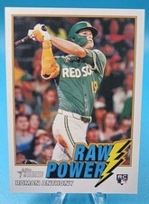 Topps 2026 Heritage Raw Power Rookie Insert Roman Anthony RP-RA Red Sox