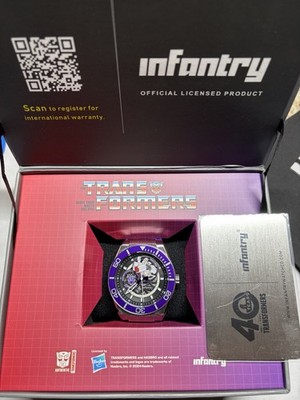 Infantry X Transformers 40th MEGATRON Modular Seiko Watch Bonus