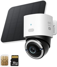 eufy Security 4G LTE Cam S330 WiFi 4K Wireless Solar Powered SIMCard AITracking