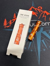 Olight i3E Eos Orange Skull, Schlüsselanhänger Taschenlampe, NEU, OVP