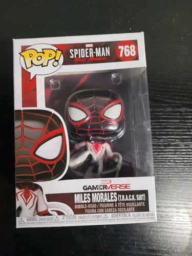 Funko Pop! Vinyl: Marvel - Miles Morales (T.R.A.C.K Suit) #768