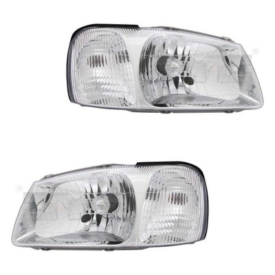 Scheinwerfer Set rechts & links Klar H4 für Hyundai Accent II LC