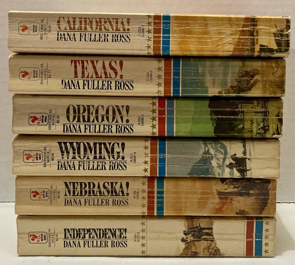 DANA FULLER ROSS Complete Set Wagon's West Paperback Book Series 1-24 Acceptable - Image 2 of 4