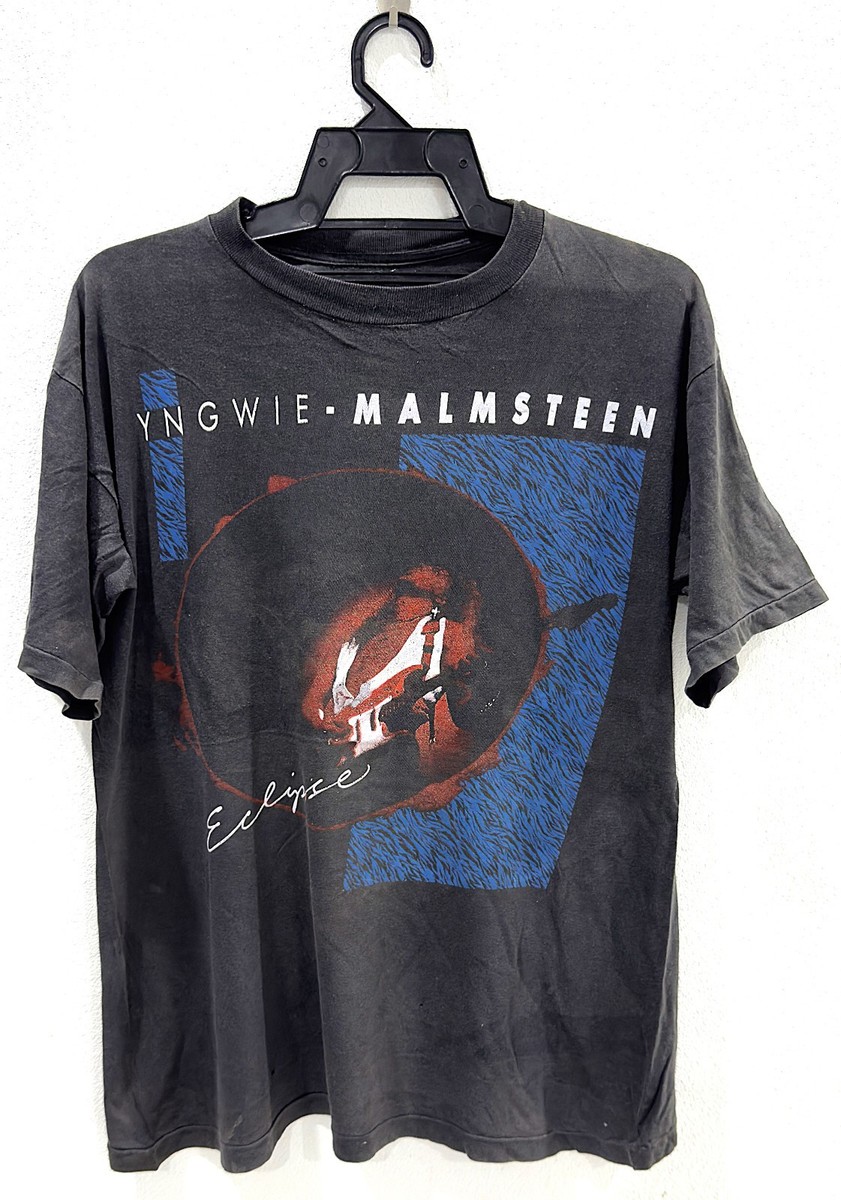 90年 YNGWIE MALMSTEEN ECLIPSEツアーTシャツ VINTAGE 1990 YNGWIE MALMSTEEN ECLIPSE ROCK METAL TOUR