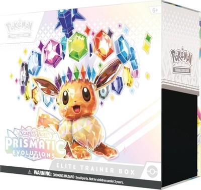 Pokemon SV8.5 Prismatic Evolutions Elite Trainer Box (2-Pack) | eBay