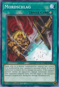 Mordschlag - DANE-EN065 - Common - 1st Edition x3 - Near Mint