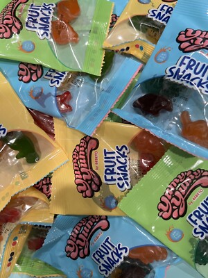 YUMY FRUIT SNACKS-MINI POUCH CHEWY-BITE SIZE-BULK BAG PRICE ON THE GO SNACK NOW