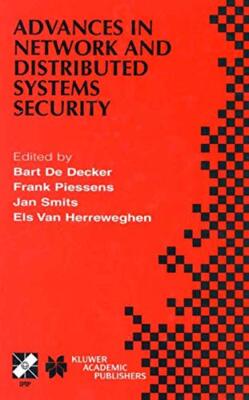 De Decker - Advances in Network and Distributed Systems Security   IFI - X555z