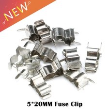 50Pcs/lot 5x20mm Fuseholders 5X20 Fuse Tube for 5 20 Insurance Fuse Clip