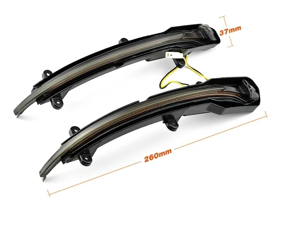 Clignotant LED Dynamique de Rétroviseur Pour Audi Q5 SQ5 8R Q7 SQ7 4L Défilement - Photo 2/3