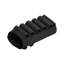 Tactical 5/8 Round 12/20GA Shotgun Buttstock Ammo Pouch Shell Holder Bullet Case