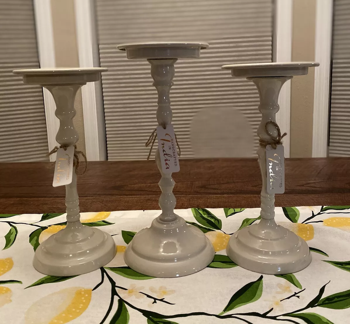 Tall skinny candle holders sale