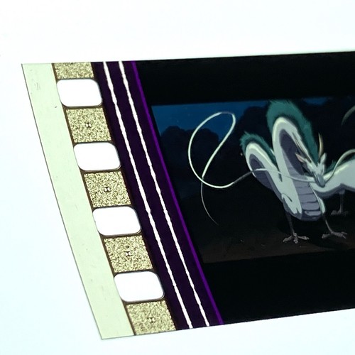 Ghibli Spirited Away Haku Dragon Form Single Frame 35mm Film Cell Strip C1 - Picture 4 of 6