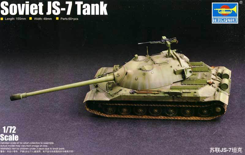Trumpeter Kit De Modélisme Char Lourd Soviétique JS-7 130mm C-70 1:72