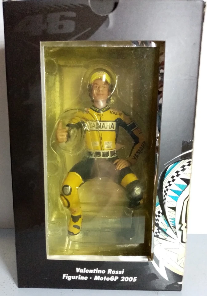 MINICHAMPS 1/12 VALENTINO ROSSI FIGURINE MOTOGP 2005 COD.312050096 - Immagine 2 di 2