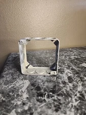 53151-1/2 Steel City 4" Square Box Extension 1-1/2" Deep 12x 1/2" Knockouts