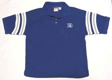 DUKE BLUE DEVIL'S 3 BUTTON POLO SHIRT MEN'S MEDIUM MADE BY CADRE ATHLETIC 
