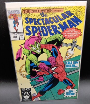 SPECTACULAR SPIDER-MAN #180 NM 1991 Marvel Comics- vs Green Goblin