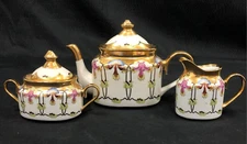 Royal Vienna Crown Mark Porcelain Tea set