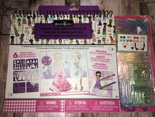 FASHION ANGELS FASHION DESIGN SKETCH PORTFOLIO SET SKETCH BOOK GIRLS KIDS DRAWIN