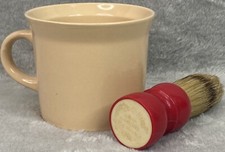 Vintage Shaving Mug With Made Rite Pure Bristle 150 Brush
