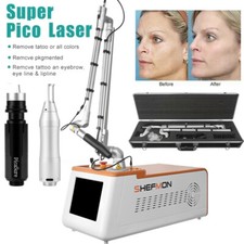 Pico Tattoo Removal Machines Picosecond Q Switched ND YAG Laser Skin Whitening
