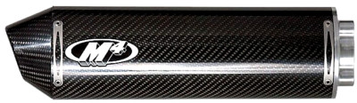 M4 Bolt-On System w/ Dual Carbon Fiber Canister Suzuki SV 1000 # SU9634