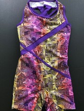 Danskin Now Girls 6/6X Haltertop Dancewear