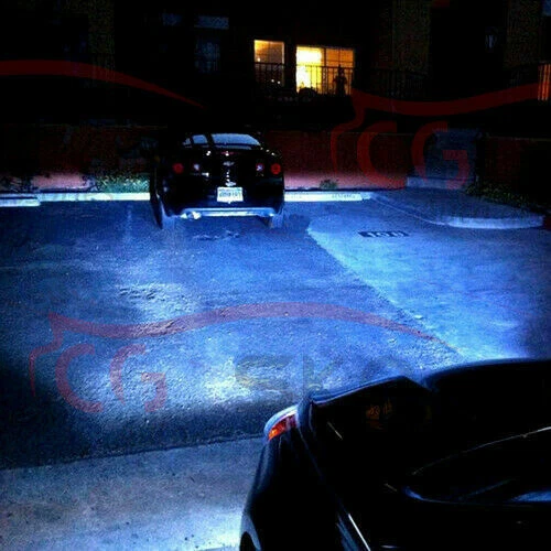 For GMC Yukon XL 1500 2007-14 4PC 8000K LED Headlights+Fog Bulbs Kit Plug&Play - Image 3 of 4