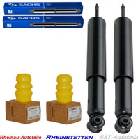 2 X Sachs StoßDäMpfer + 2 X Anschlagpuffer Hinterachse Ford Galaxy WA6