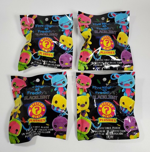 FNAF BLACKLIGHT MYSTERY MINIS PLUSHIES 