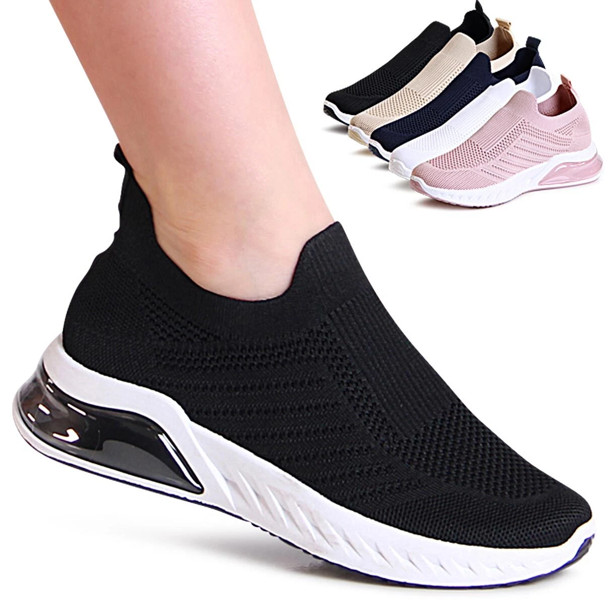 Toride Scarpe Da Ginnastica Da Donna Con Rialzo In Altezza Suola Spessa