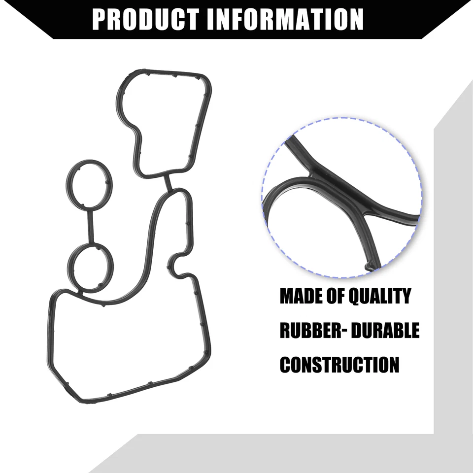 1 Juego Junta Enfriador Aceite Nº059117070 para Audi A6 Junta Adaptador Filtro Aceite Foto 4 de 4