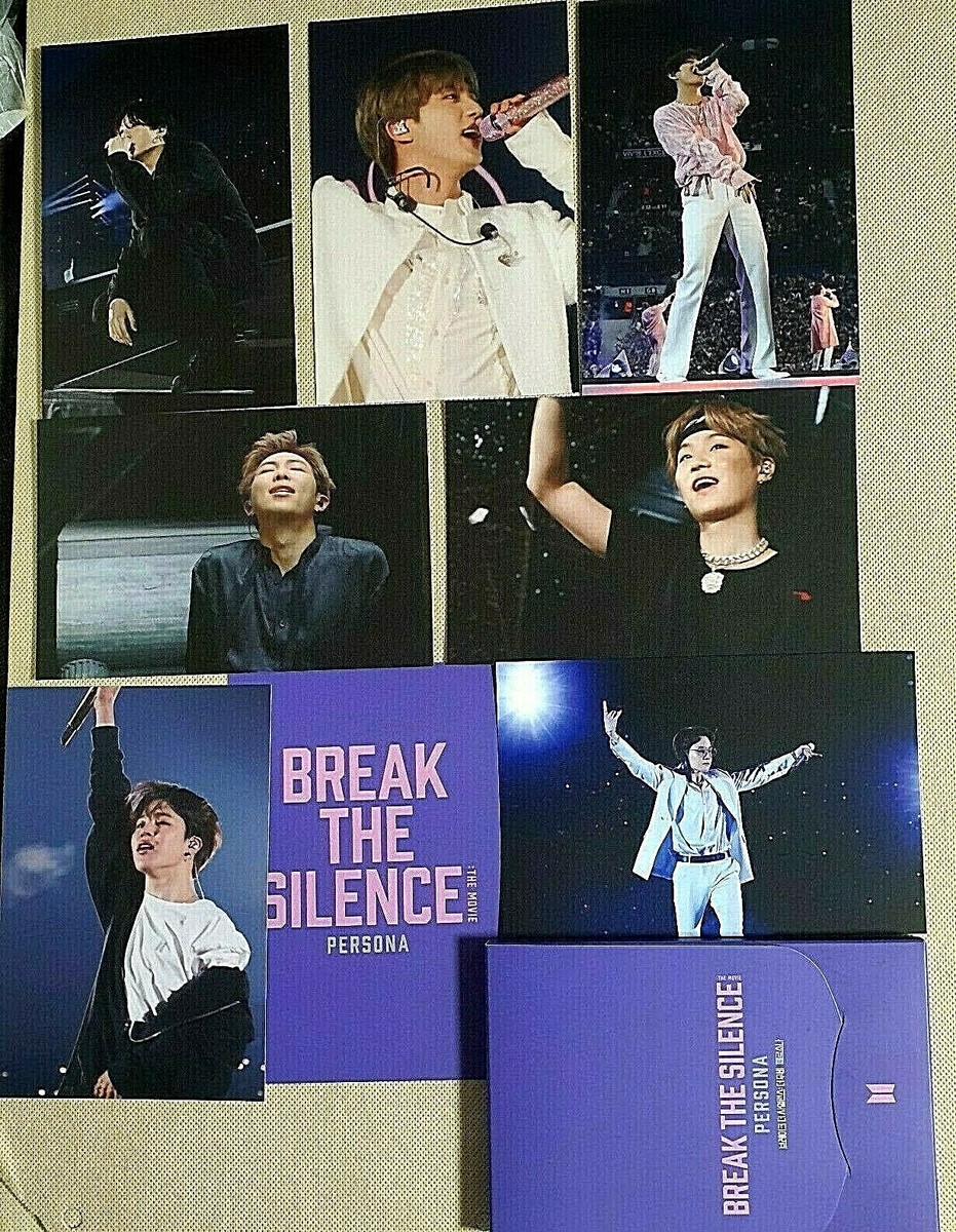 BTS BREAK THE SILENCE THE MOVIE PERSONA OFFICIAL GOODS POSTER SET NEW