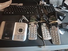 VTech CS6529-2 DECT 6.0 Phone Answering System with Caller ID/Call Waiting, 3