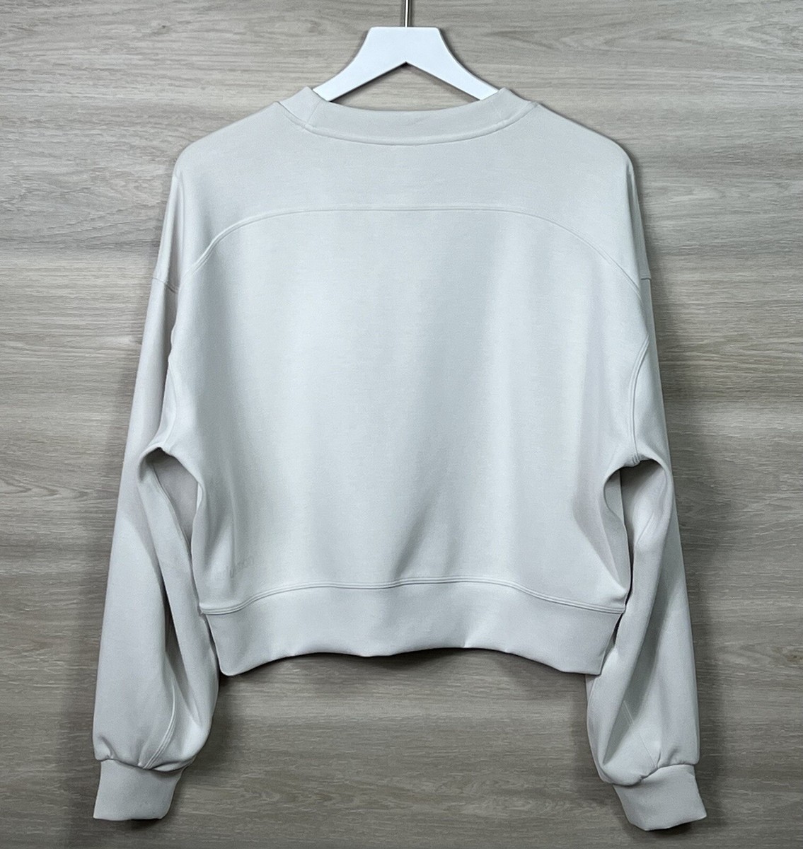 Lululemon Perfectly Oversized Crop Crew Softstream Size 8