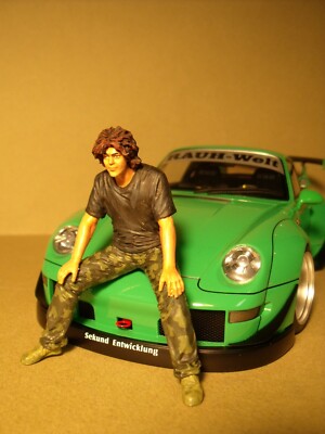 Figurine 1/18 Porsche Rwb Akira Nakai San Vroom Not Peint for Gt Spirit