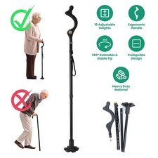 Heavy Duty Walking Cane Posture Walking Stick for Hiking for Old People Cane US