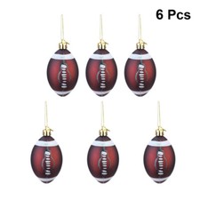 Christmas Tree Hanging Ornament Football Christmas Tree Ornaments