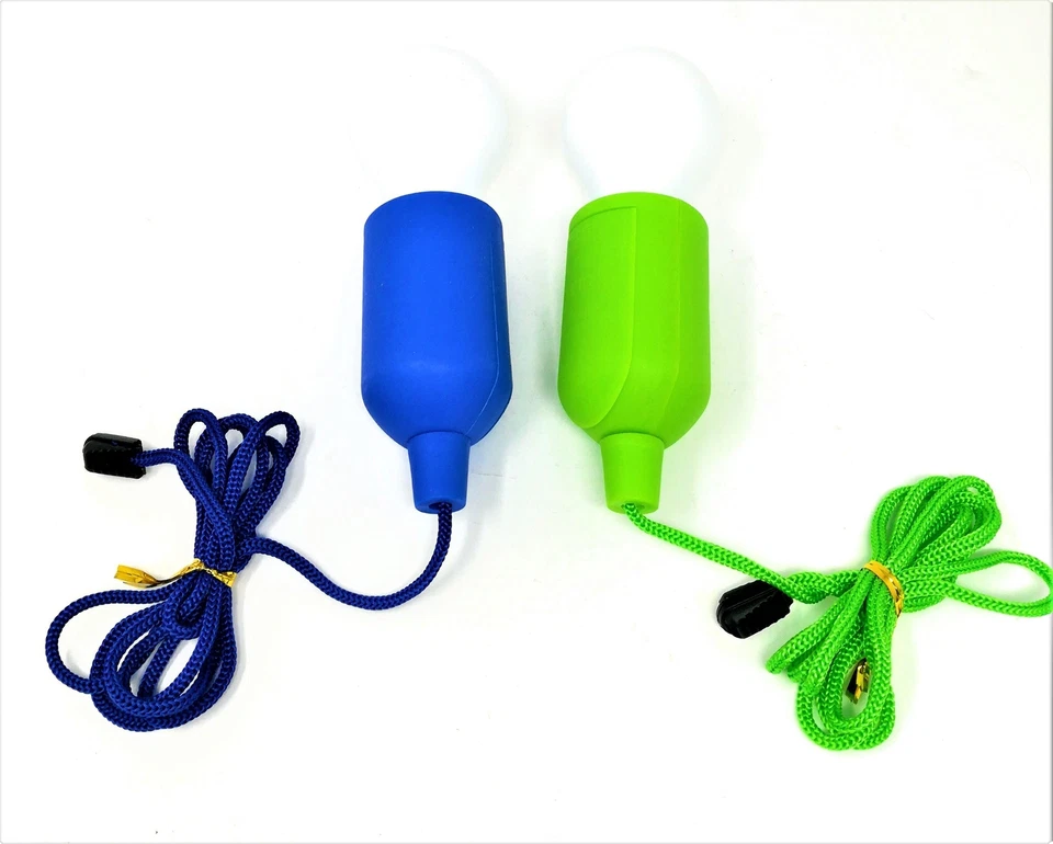 10 X Lampadina A Led Portatile Colorata A Pile Per Casa Campeggio Giardino - Immagine 4 di 4