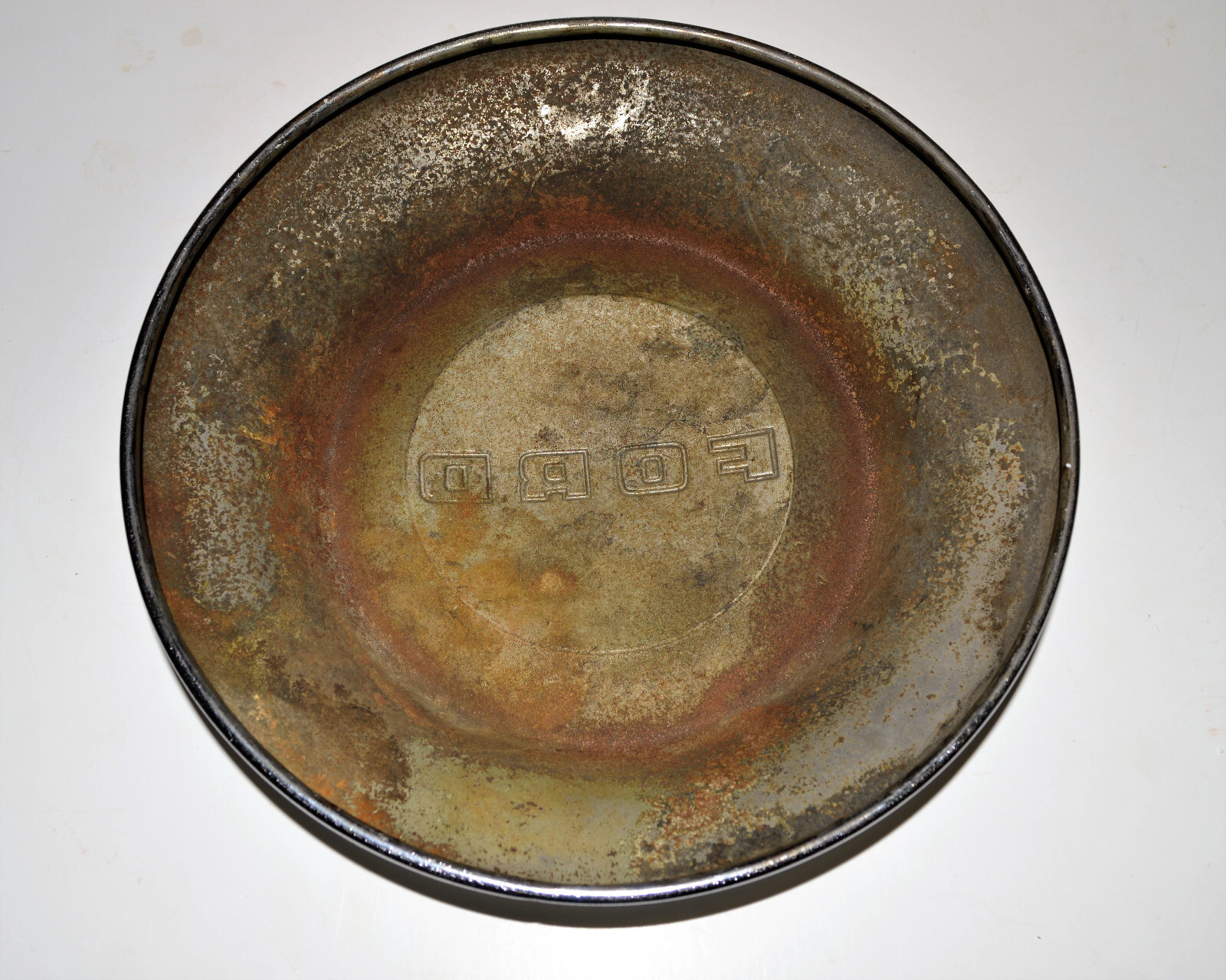 VINTAGE FORD HUBCAPS. CHROME. 4 PIECES. USA SELLER. VERY NICE ITEM. eBay